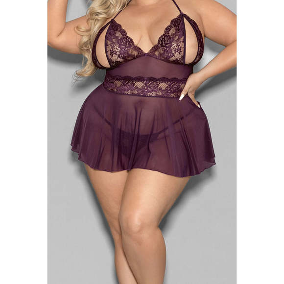 BOXED QUEEN BABYDOLL - Picture 1 of 4